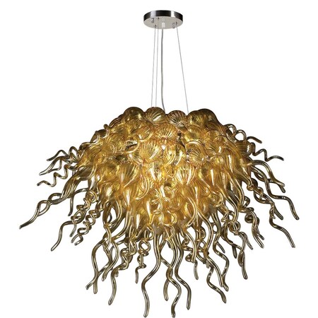 Plc Lighting PLC 12 Light Chandelier Elixir Collection 23616 FR/PC 23616 FR/PC